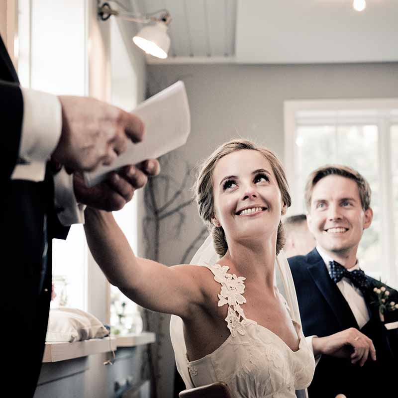 Fotograf til bryllup Østjylland
