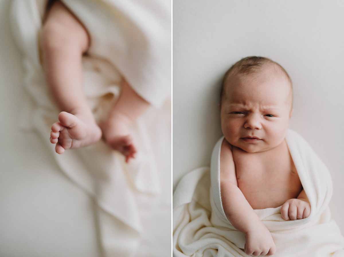 Det kræver en god baby fotograf at lave smukke babybilleder.